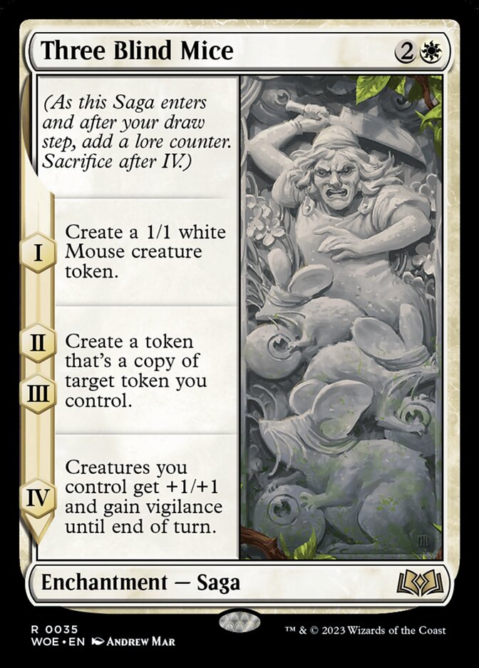 Three Blind Mice 35/276 (Wilds of Eldraine)  | Good Games Cannington