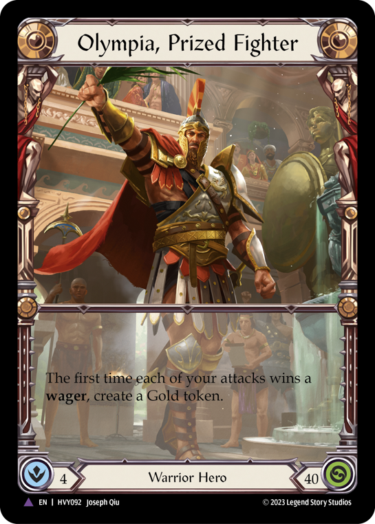 Olympia, Prized Fighter (Marvel) [HVY092] (Heavy Hitters)  Cold Foil | Good Games Cannington
