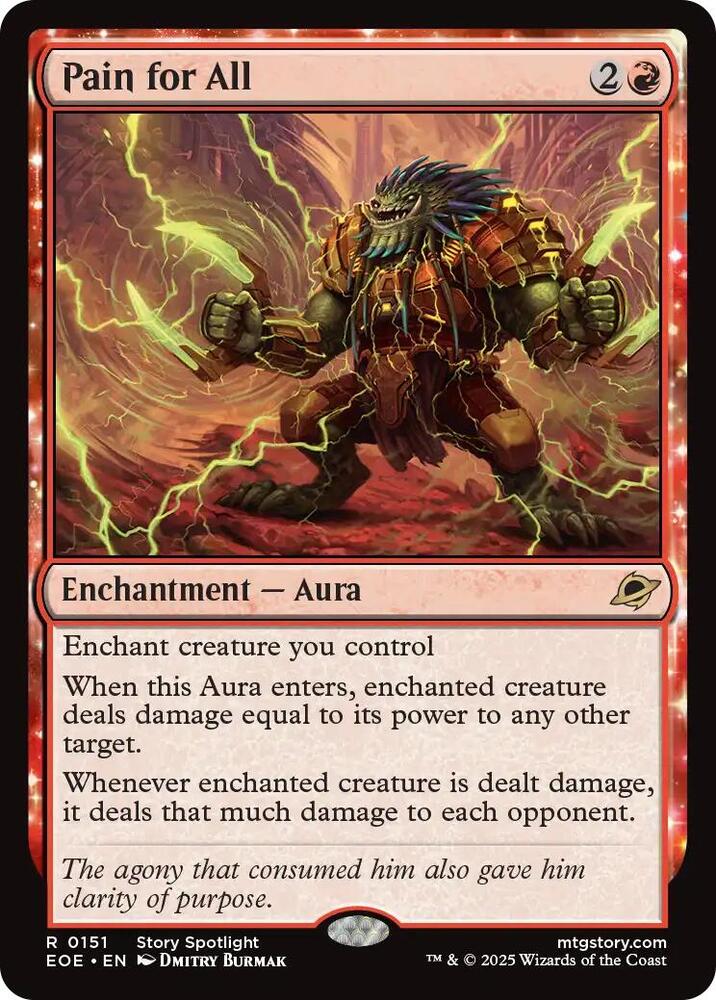 Pain for All 151/276 (Edge of Eternities)  - Foil | Good Games Cannington