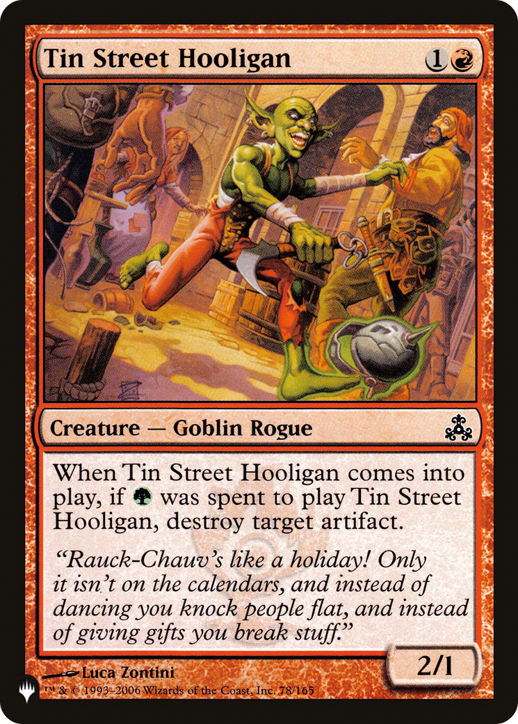 Tin Street Hooligan [The List] | Good Games Cannington