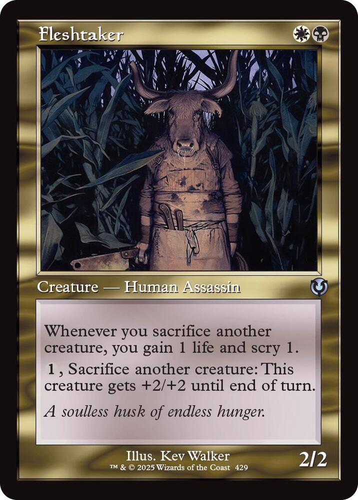 Fleshtaker Retro Frame 429 (Innistrad Remastered)  | Good Games Cannington