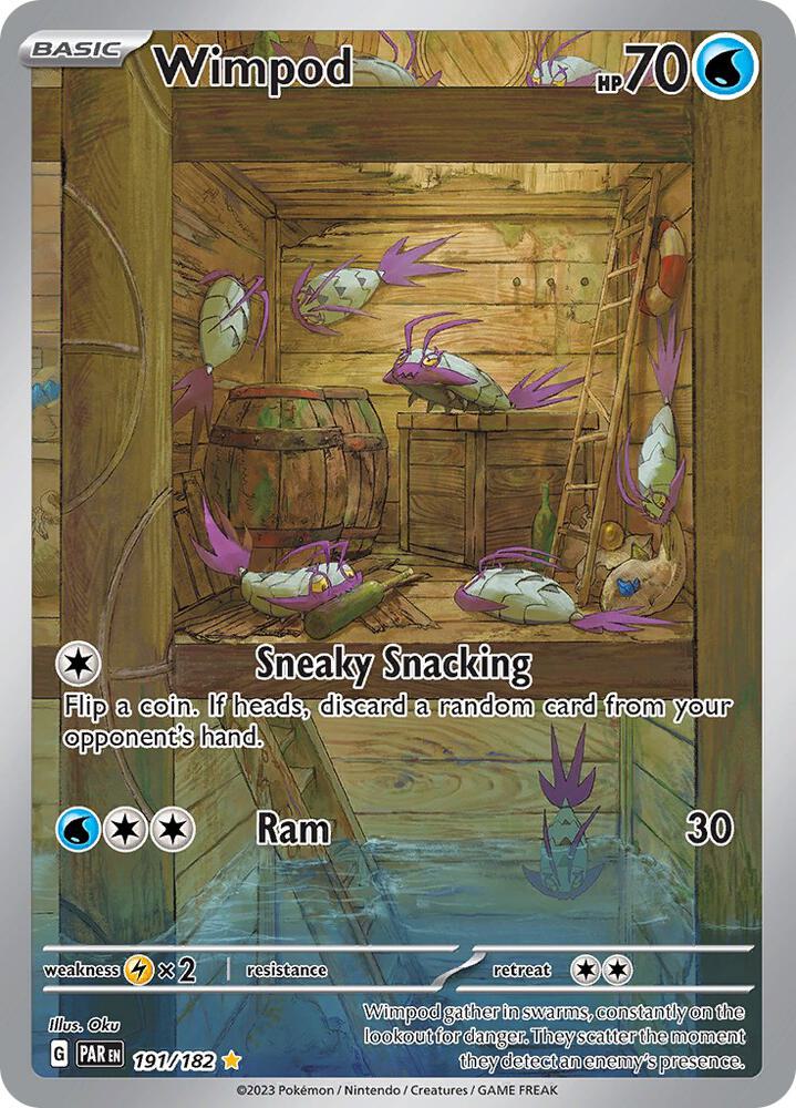Wimpod 191/182 (SV04: Paradox Rift)  - Holofoil | Good Games Cannington