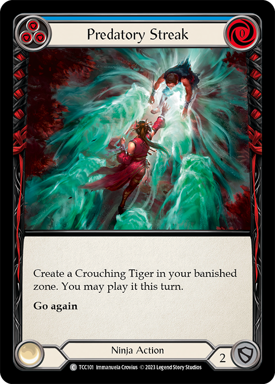 Predatory Streak (Blue) [TCC101] (Round the Table: TCC x LSS) | Good Games Cannington
