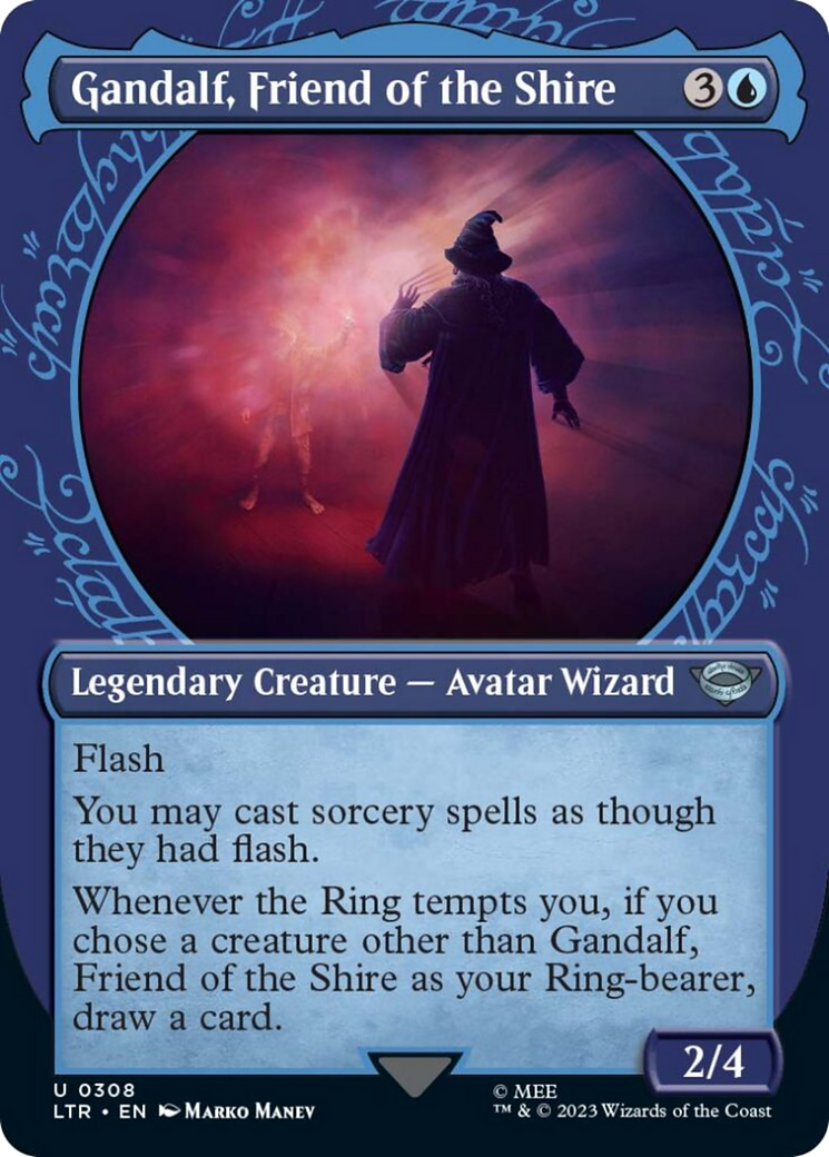 Gandalf, Friend of the Shire (Showcase Ring Frame) [The Lord of the Rings: Tales of Middle-Earth] | Good Games Cannington