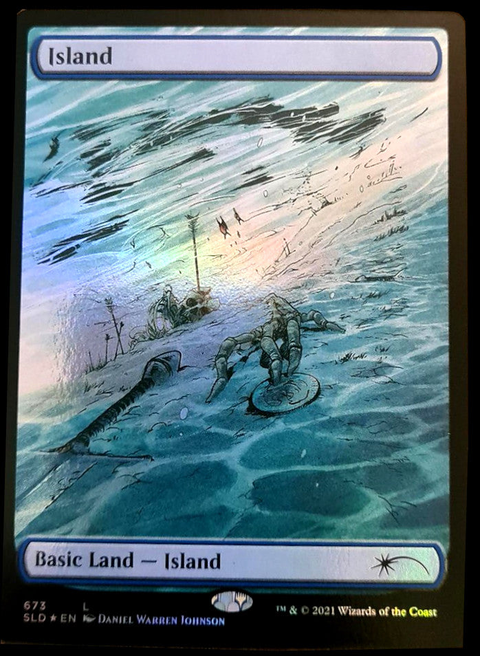 Island (673) [Secret Lair Drop Promos] | Good Games Cannington