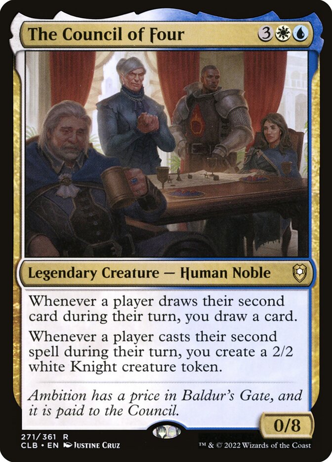 The Council of Four 271 (Commander Legends: Battle for Baldur's Gate)  | Good Games Cannington