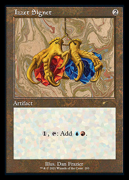 Izzet Signet (Retro) [Secret Lair Drop Series] | Good Games Cannington