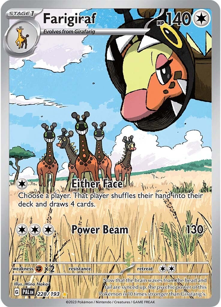 Farigiraf (228/193) [Scarlet & Violet: Paldea Evolved] | Good Games Cannington