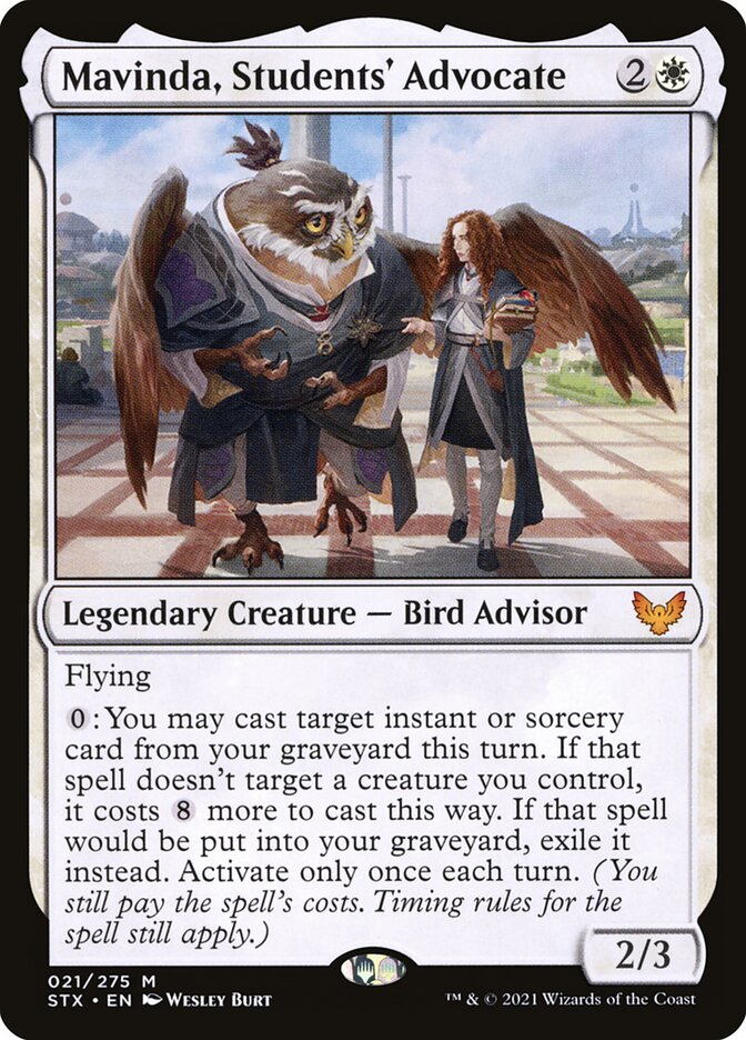 Mavinda, Students' Advocate 21 (Strixhaven: School of Mages)  - Foil | Good Games Cannington