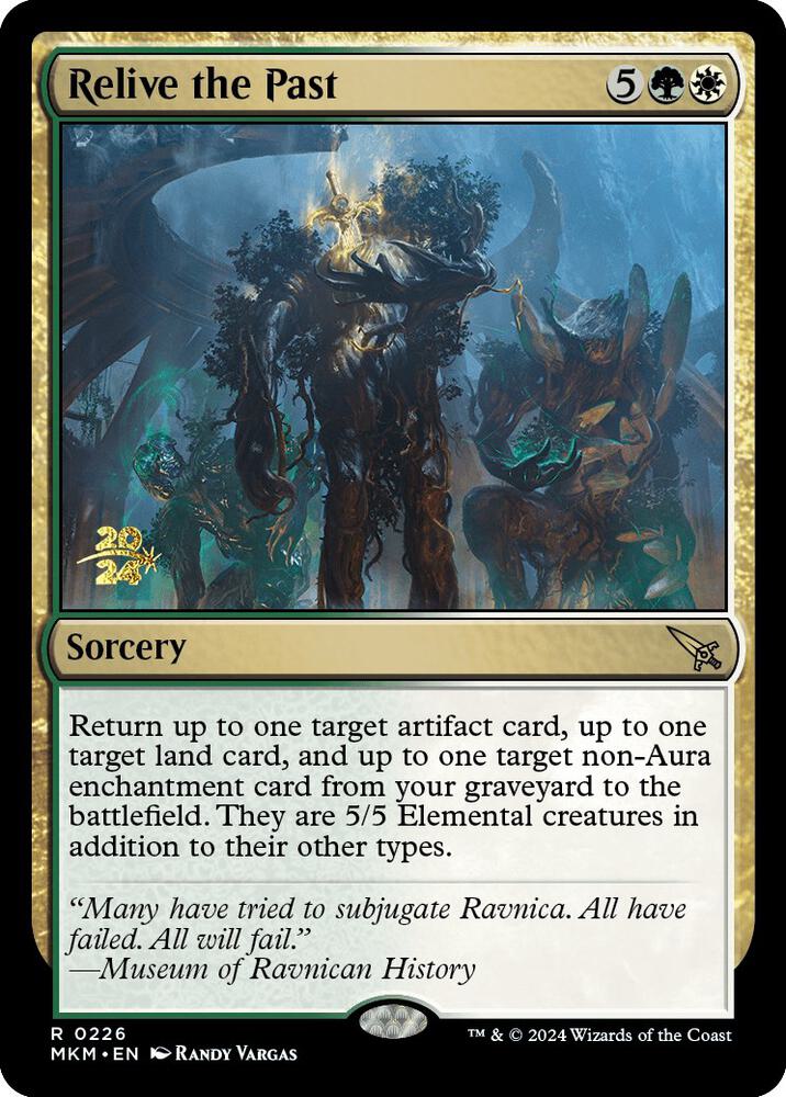 Relive the Past 226s/182 (Prerelease Cards)  - Foil | Good Games Cannington