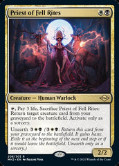 Priest of Fell Rites [Modern Horizons 2] | Good Games Cannington