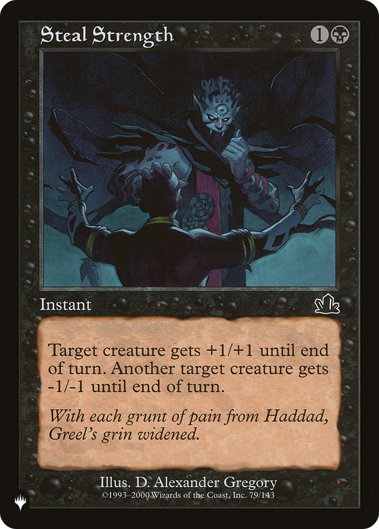 Steal Strength [The List] | Good Games Cannington