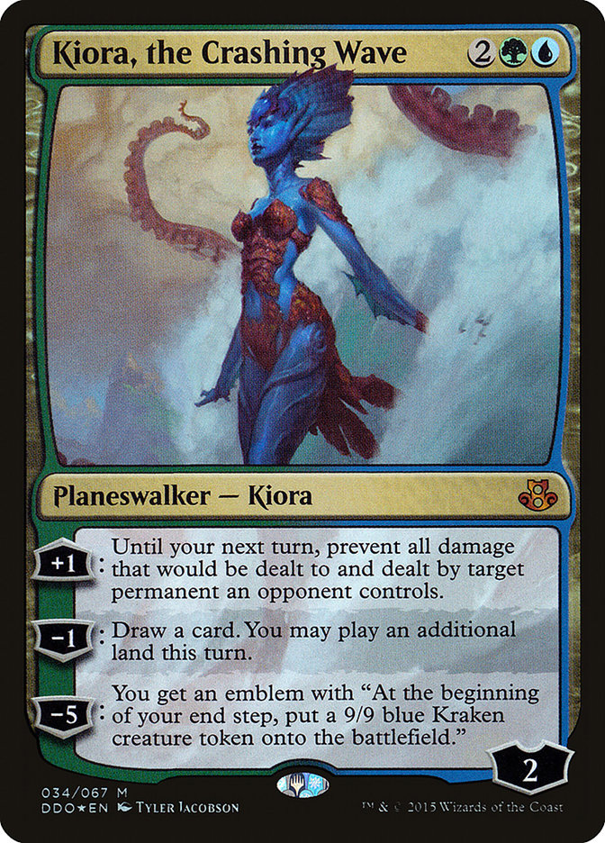 Kiora, the Crashing Wave [Duel Decks: Elspeth vs. Kiora] | Good Games Cannington
