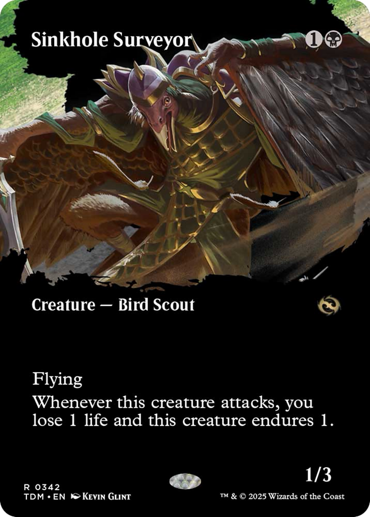 Sinkhole Surveyor (Borderless) [Tarkir: Dragonstorm] | Good Games Cannington