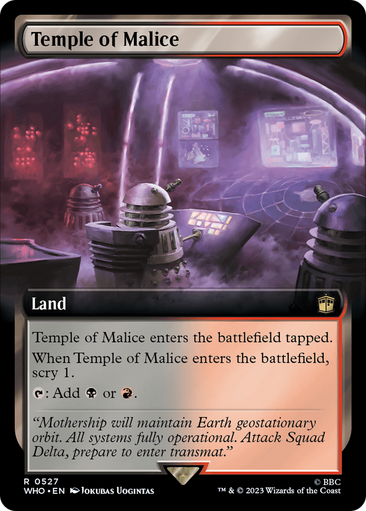 Temple of Malice (Extended Art) [Doctor Who] | Good Games Cannington