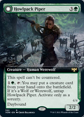 Howlpack Piper // Wildsong Howler (Extended Art) [Innistrad: Crimson Vow] | Good Games Cannington
