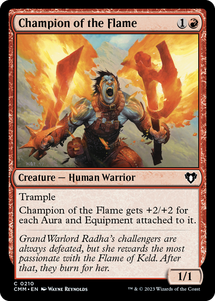 Champion of the Flame [Commander Masters] | Good Games Cannington
