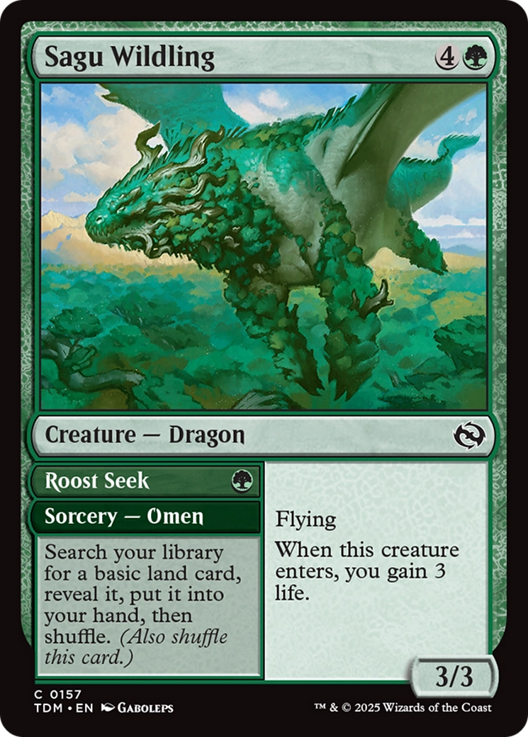 Sagu Wildling [Tarkir: Dragonstorm] | Good Games Cannington