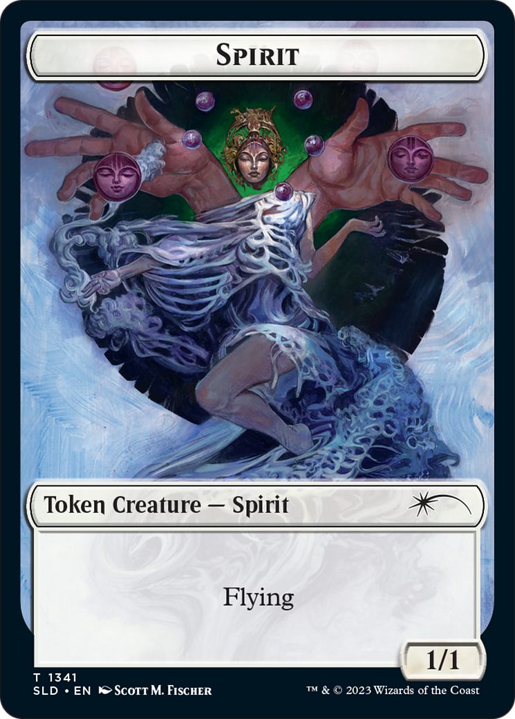 Angel // Spirit Double-Sided Token [Secret Lair Drop Series] | Good Games Cannington