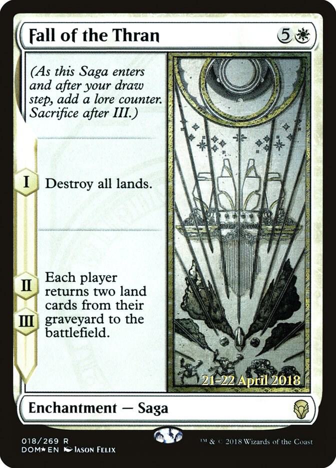 Fall of the Thran 18s/118 (Prerelease Cards)  - Foil | Good Games Cannington