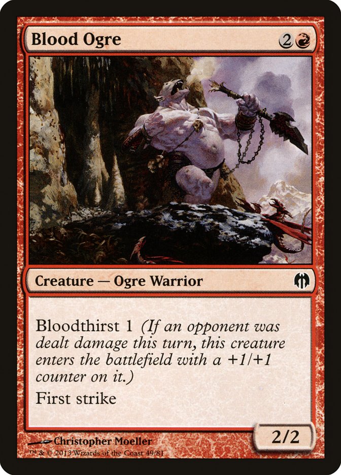 Blood Ogre [Duel Decks: Heroes vs. Monsters] | Good Games Cannington