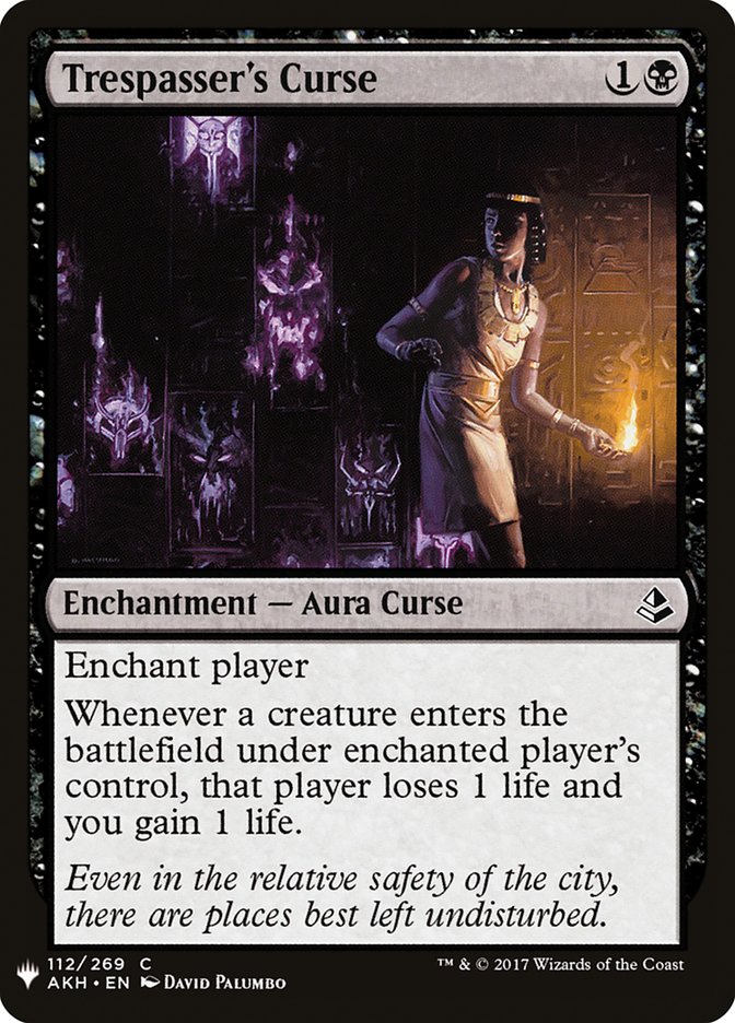 Trespasser's Curse [Mystery Booster] | Good Games Cannington