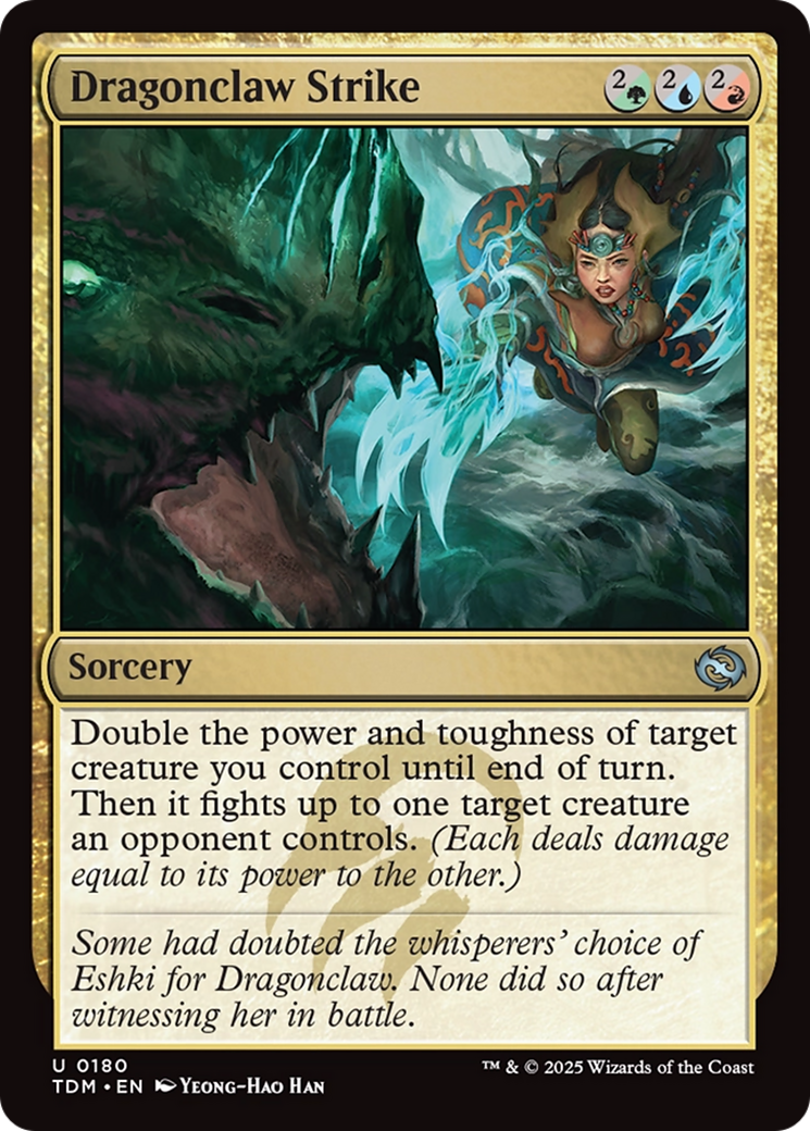 Dragonclaw Strike [Tarkir: Dragonstorm] | Good Games Cannington