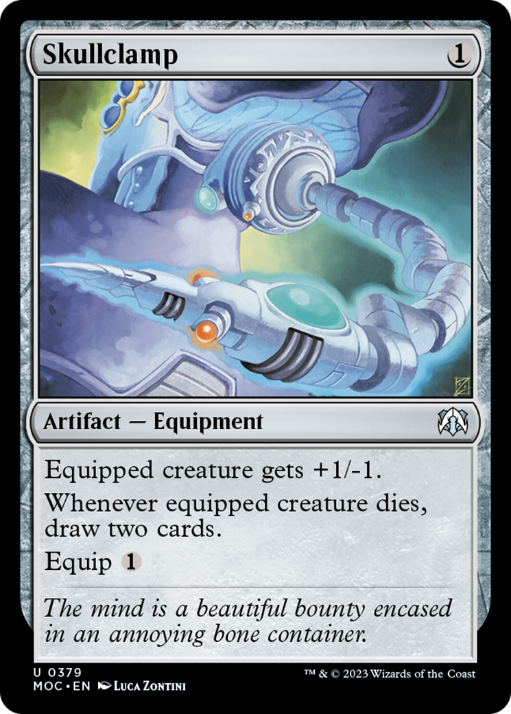 Skullclamp [March of the Machine Commander] | Good Games Cannington
