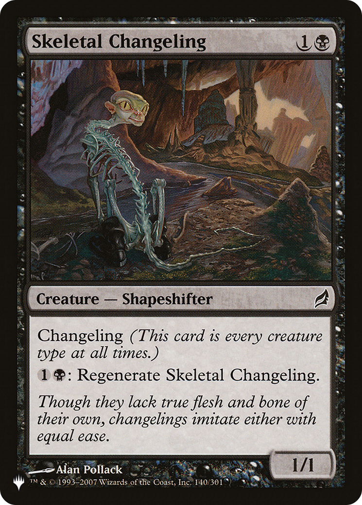 Skeletal Changeling [The List] | Good Games Cannington