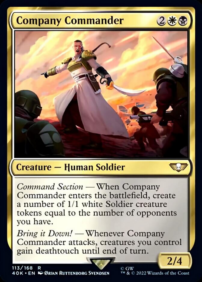 Company Commander [Warhammer 40,000] | Good Games Cannington