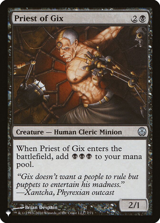 Priest of Gix [The List] | Good Games Cannington