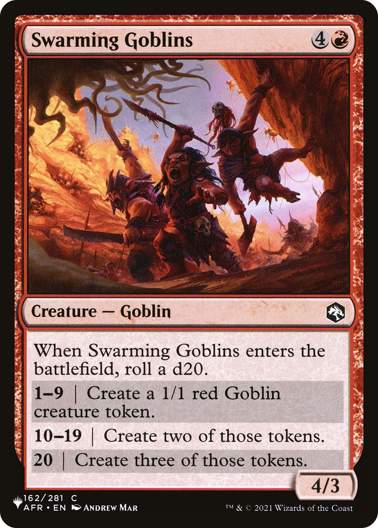 Swarming Goblins [The List] | Good Games Cannington
