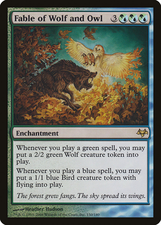 Fable of Wolf and Owl 150/180 (Eventide)  | Good Games Cannington