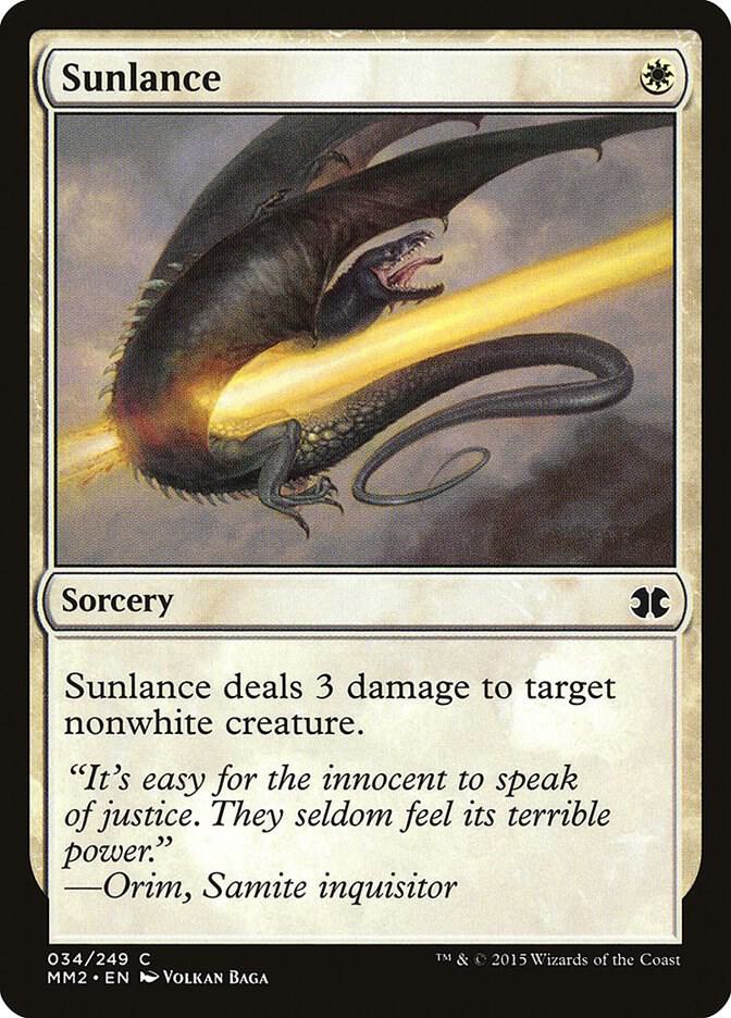 Sunlance 34/249 (Modern Masters 2015)  | Good Games Cannington