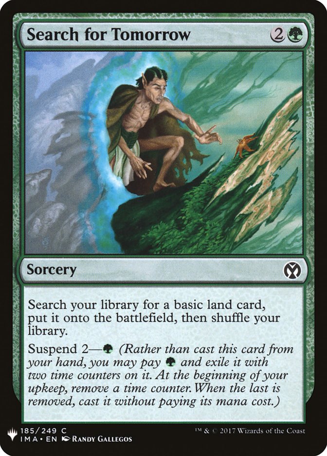 Search for Tomorrow [Mystery Booster] | Good Games Cannington