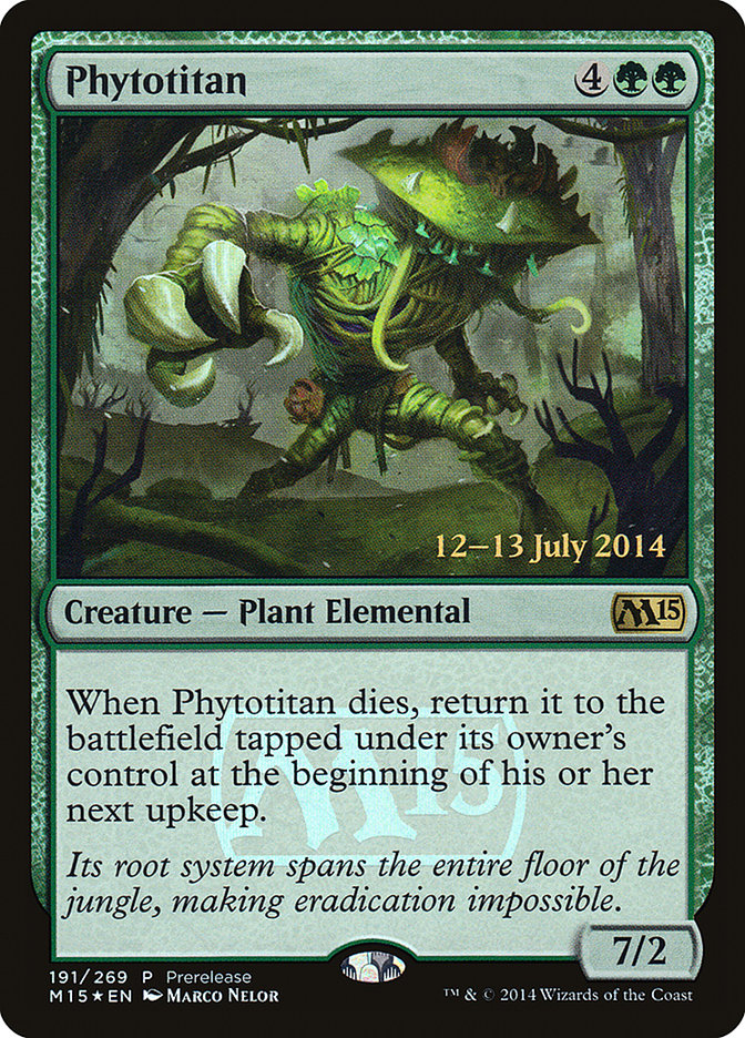 Phytotitan [Magic 2015 Prerelease Promos] | Good Games Cannington