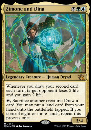 Zimone and Dina (Promo Pack) [March of the Machine Promos] | Good Games Cannington