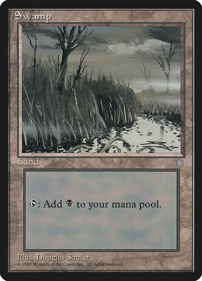Swamp (Tall Grass / No Moss on Trees) [Ice Age] | Good Games Cannington