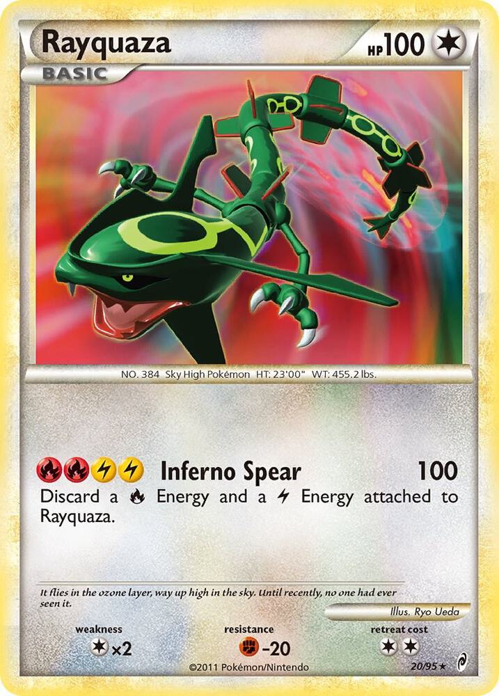 Rayquaza 20/95 (Call of Legends)  - Holofoil | Good Games Cannington
