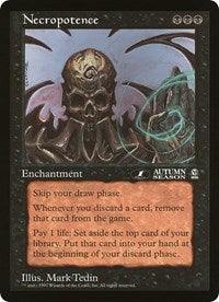 Necropotence (Oversized) [Oversize Cards] | Good Games Cannington
