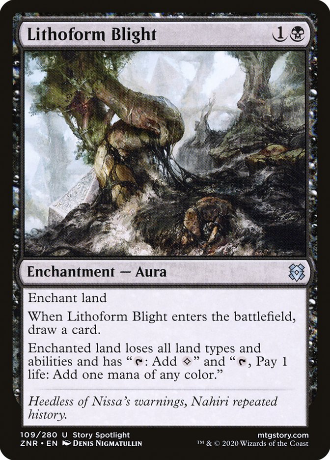 Lithoform Blight 109 (Zendikar Rising)  | Good Games Cannington