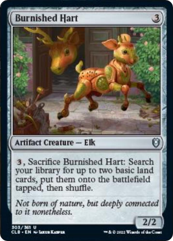 Burnished Hart 303 (Commander Legends: Battle for Baldur's Gate)  | Good Games Cannington