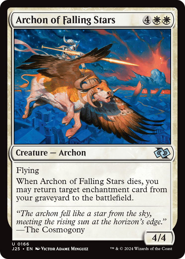 Archon of Falling Stars [Foundations Jumpstart] | Good Games Cannington