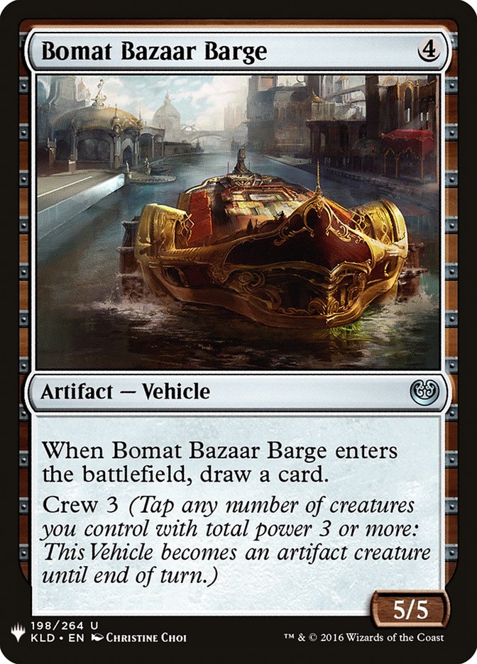 Bomat Bazaar Barge [Mystery Booster] | Good Games Cannington