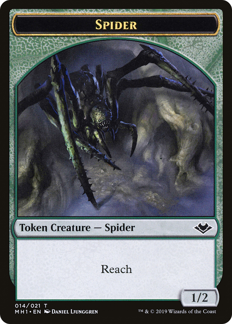 Shapeshifter // Spider Double-Sided Token [Modern Horizons Tokens] | Good Games Cannington