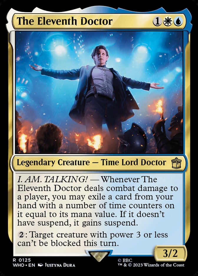 The Eleventh Doctor 125/331 (Universes Beyond: Doctor Who)  - Foil | Good Games Cannington