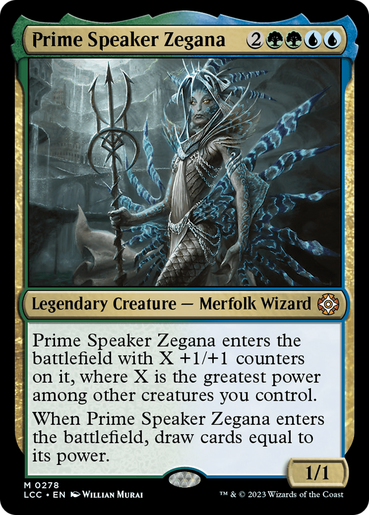 Prime Speaker Zegana [The Lost Caverns of Ixalan Commander] | Good Games Cannington