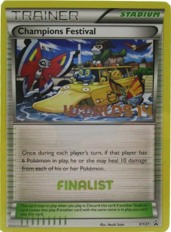Champions Festival (XY27) (2014 Finalist) [XY: Black Star Promos] | Good Games Cannington