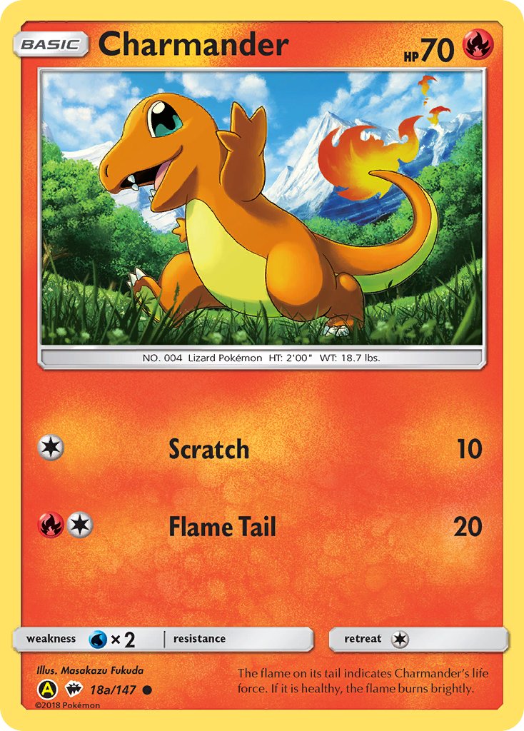 Charmander (18a/147) [Alternate Art Promos] | Good Games Cannington