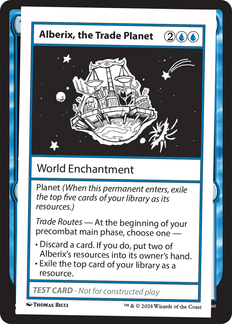 Alberix, the Trade Planet [Mystery Booster 2 Playtest Cards] | Good Games Cannington